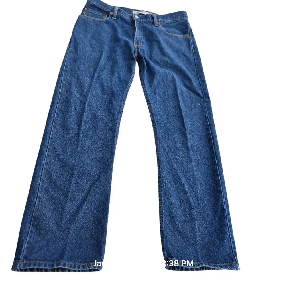 Levi’s 505 Men’s Jeans W34 L30 Medium Wash Straight Leg Denim USA
